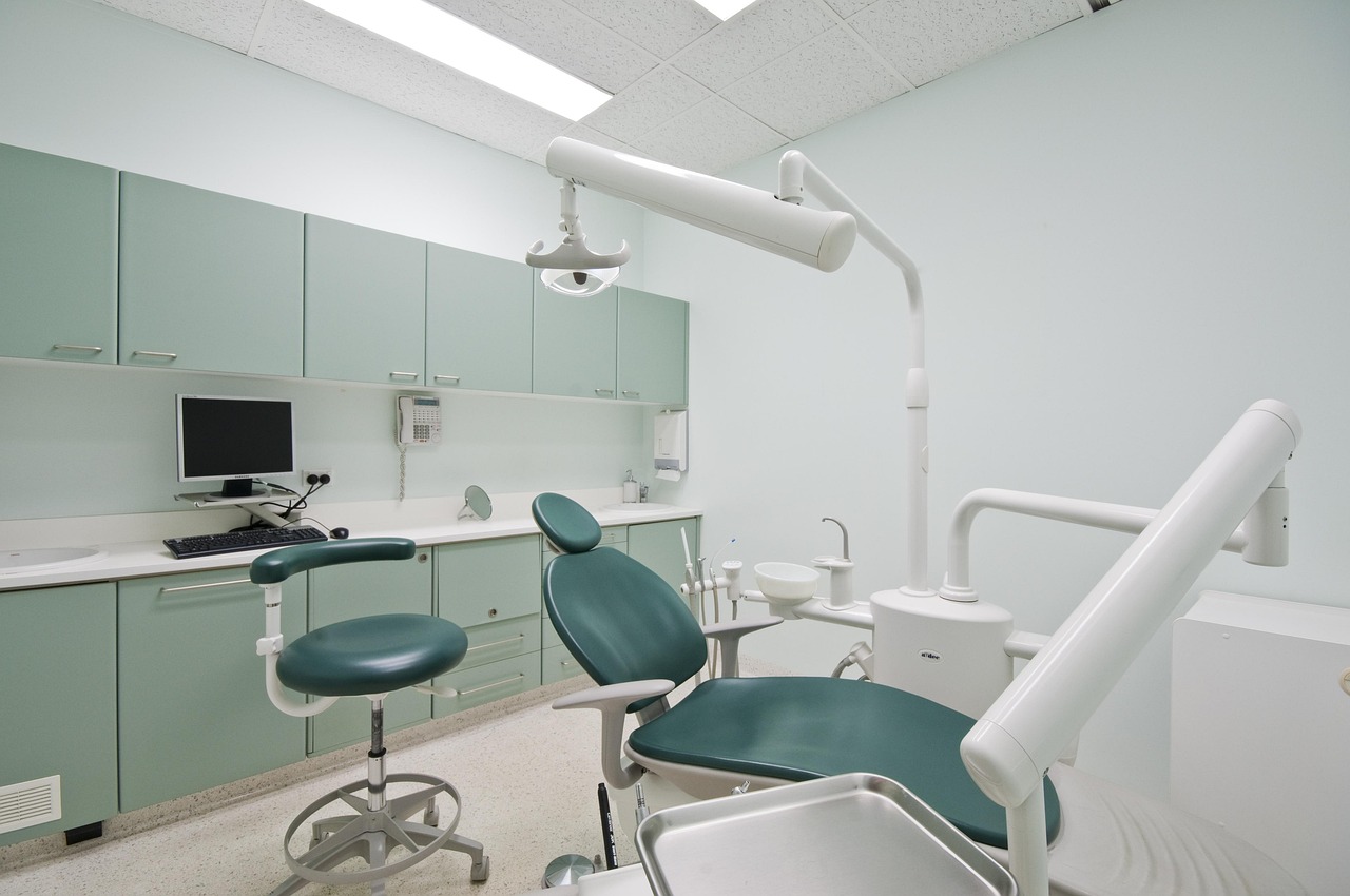 Bright clinic room
