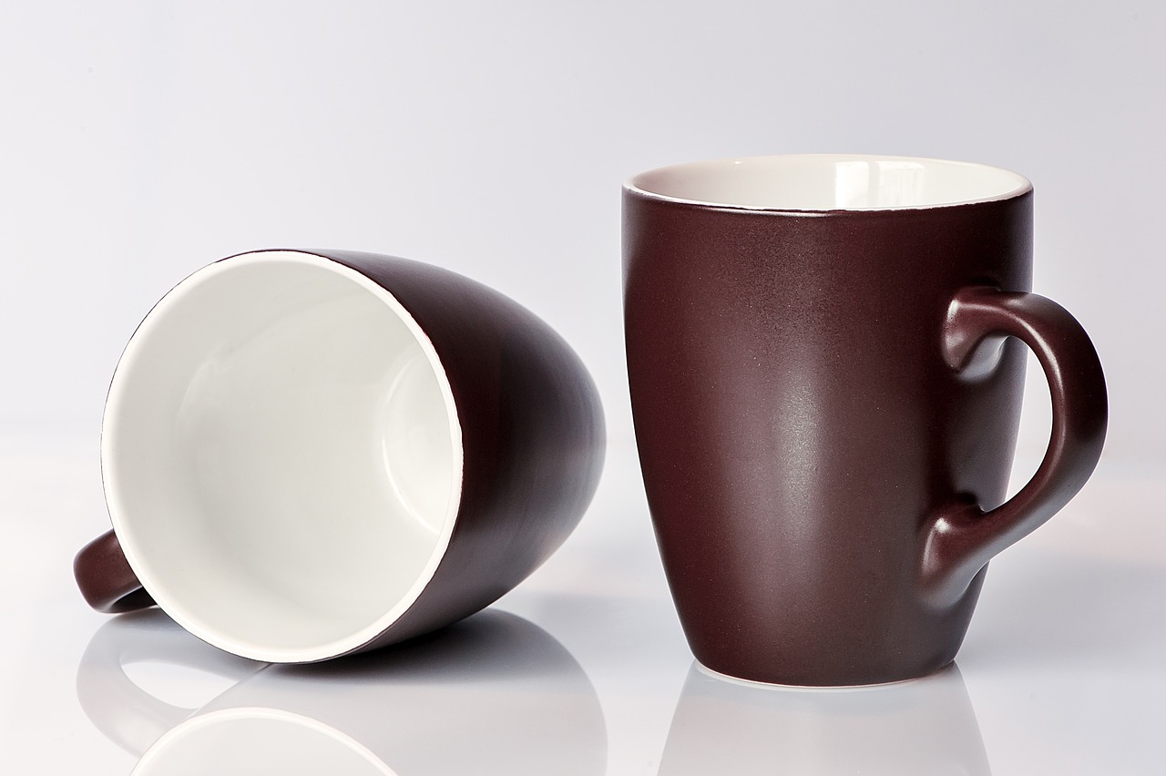 Stoneware mugs